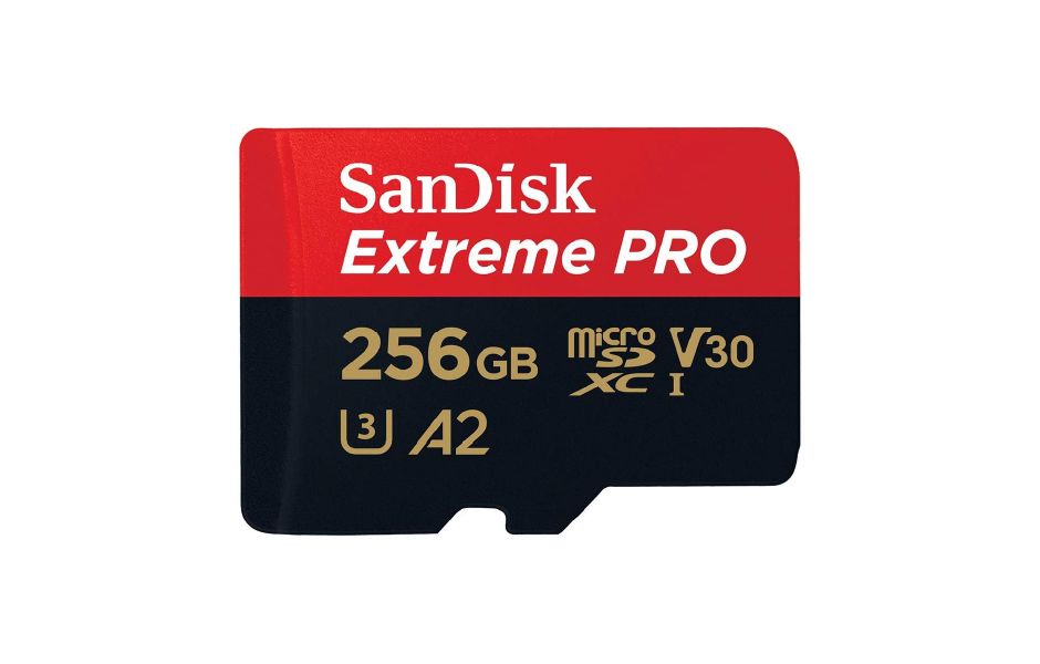 Sandisk Extreme Pro Micro SD Card 256GB with Adapter 200MB/s
