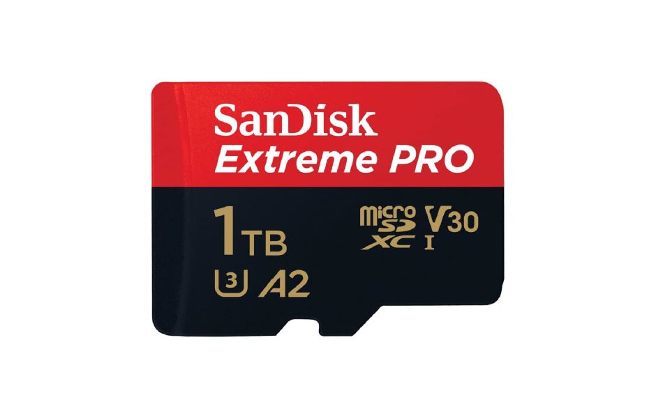 Sandisk Extreme Pro Micro SD Card 1TB with Adapter 200MB/s