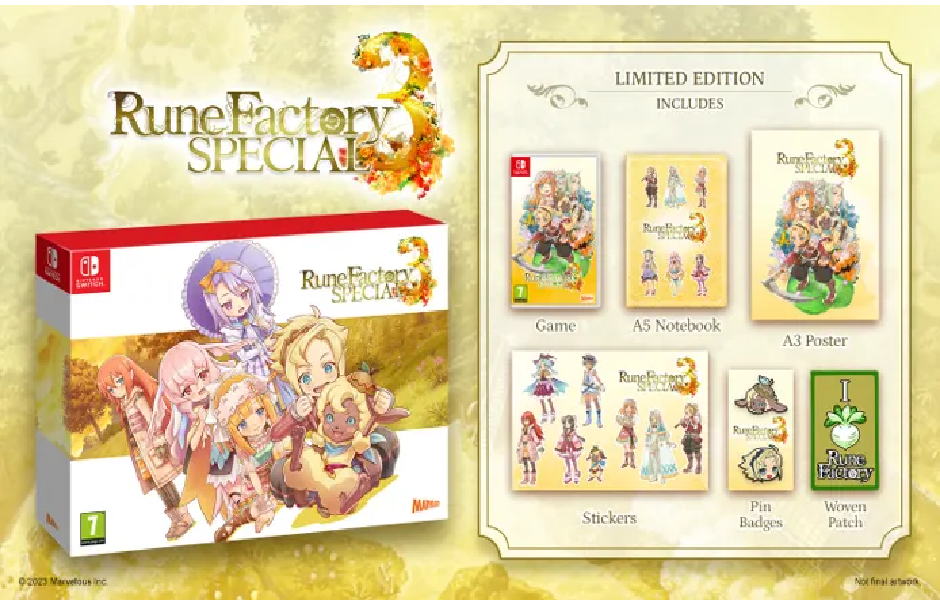  Rune Factory 3 Special Limited Edition (EU Region)