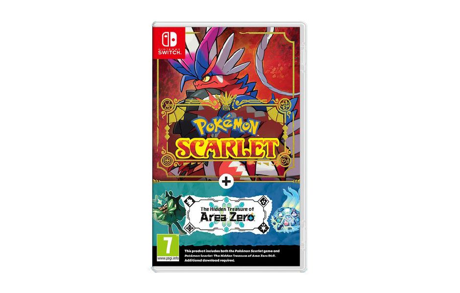 Pokemon Scarlet With Hidden Treasure of Area Zero DLC