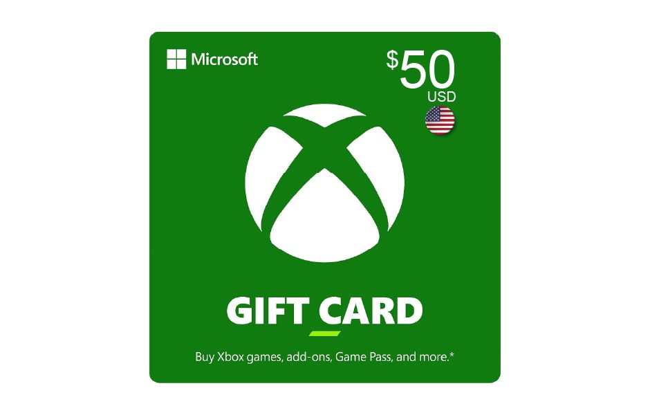 USD 50 Xbox Digital Gift Card [USA Region]