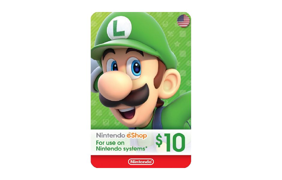  USD 10 Nintendo eShop Digital Gift Card [USA Region]