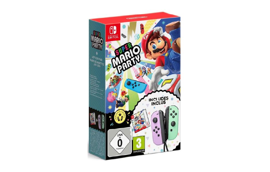 Super Mario Party + Joycons Bundle