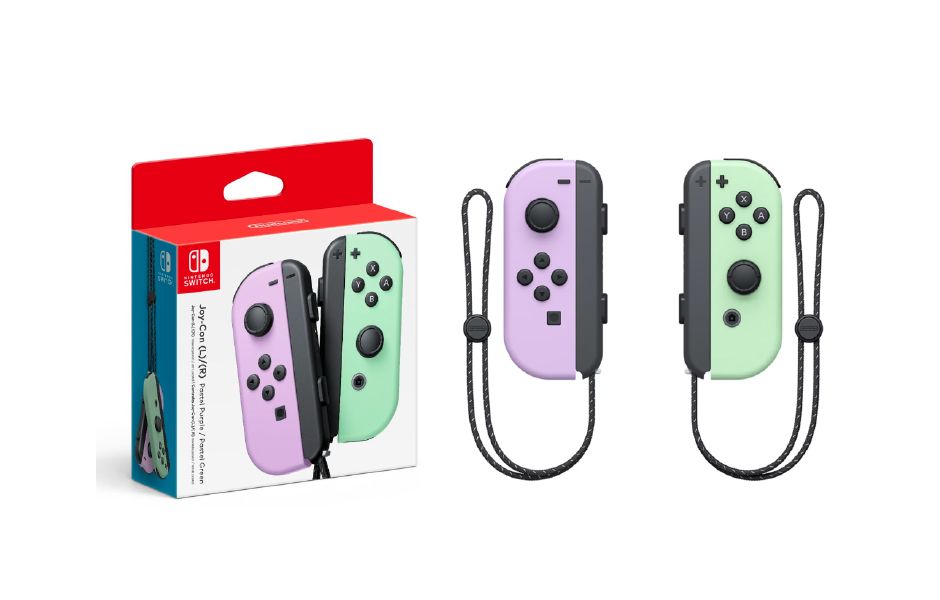 Joy Con - Pastel Purple/Pastel Green