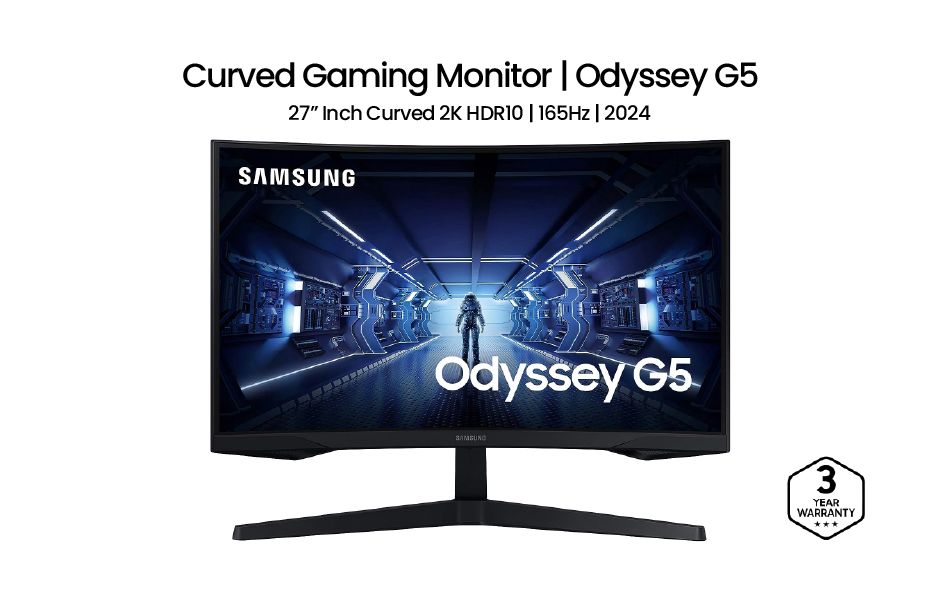 SAMSUNG Odyssey G5 27 inch WQHD 2K 