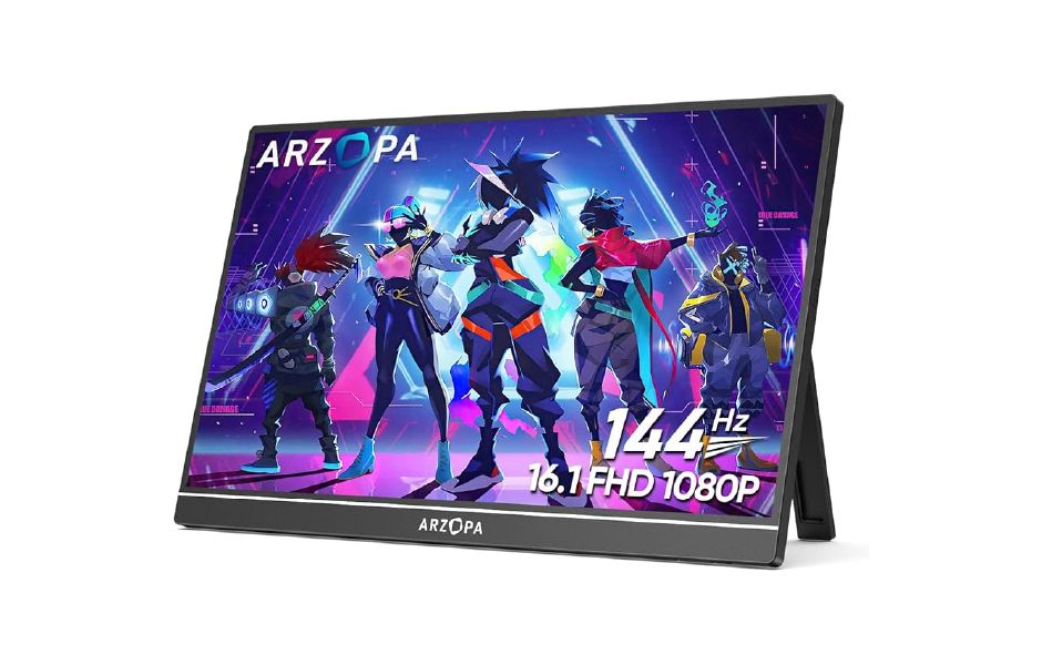 Arzopa Z1FC 144Hz Portable Gaming Monitor | 16.1" Screen