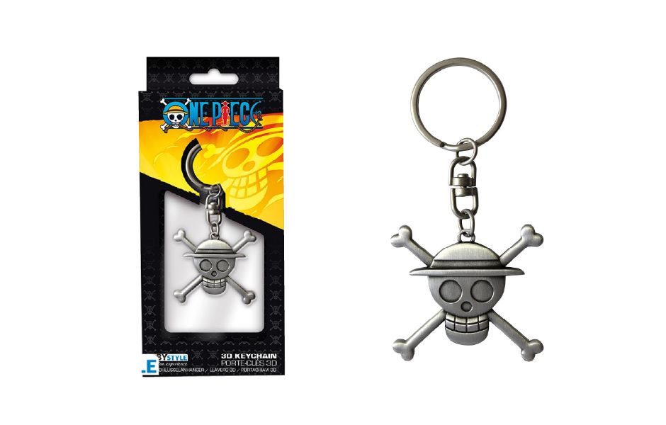 TOY One Piece Keychain - 3D Skull Luffy
