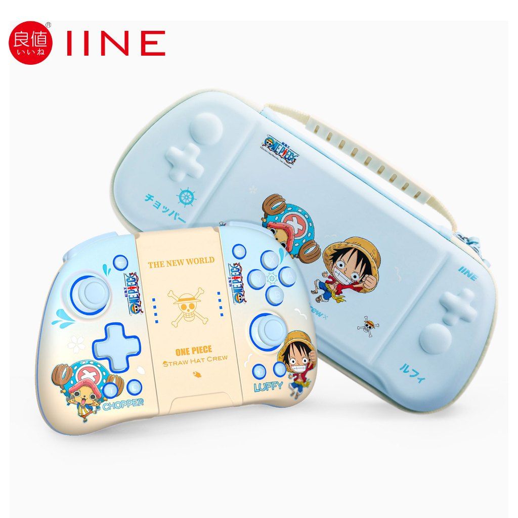 IINE Elite Plus Joypad + Storage Bag - ONE PIECE: LUFFY & CHOPPER