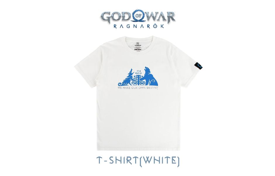 God Of War Ragnarok T-Shirt White Fanthful (ファンスフル)