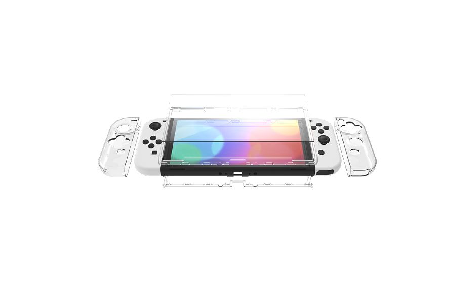 NYKO Thin Case for Nintendo Switch OLED (Clear)