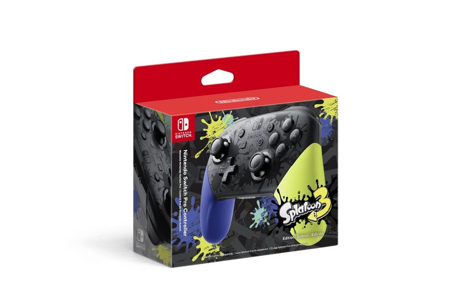 Nintendo Switch Pro Controller - Splatoon 3 Edition