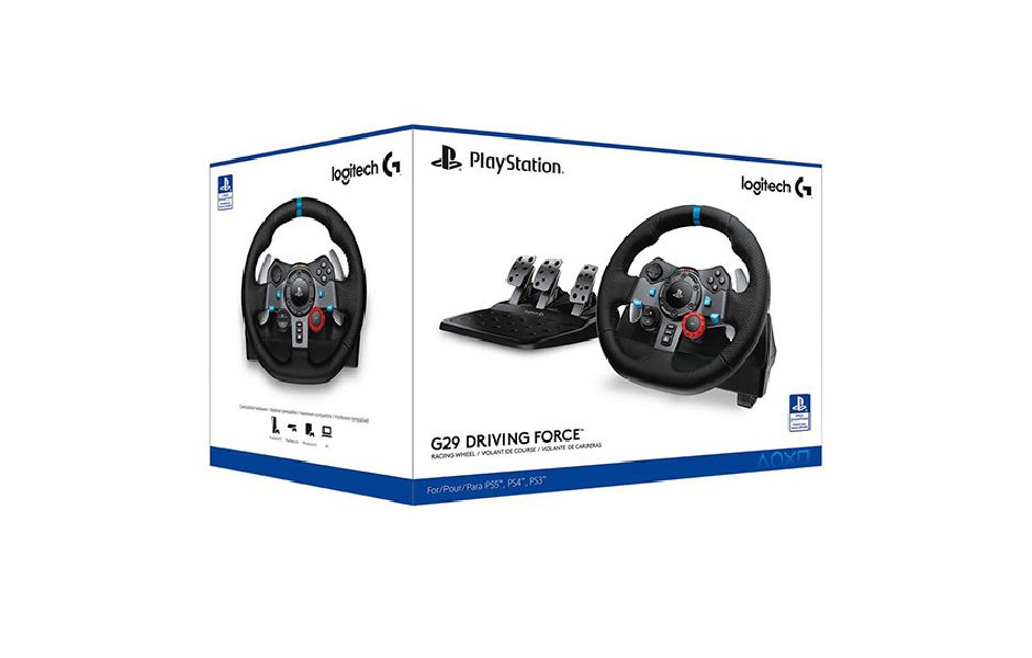 Logitech G29 Driving Force Steering Wheels & Pedals (6-month Warranty)
