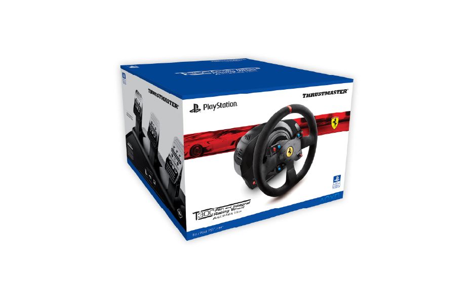 Thrustmaster T300 Ferrari Integral Racing Wheel Alcantara Edition (PS4, PS5, PC)