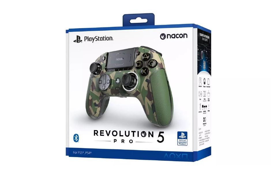 NACON PS5 Controller REVOLUTION 5 PRO Forest Camo