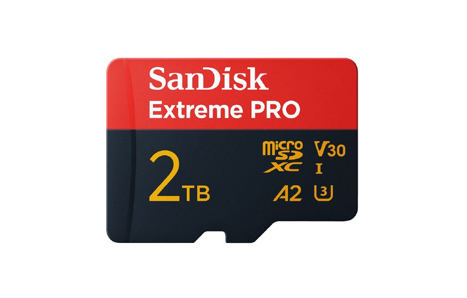 Sandisk Extreme Pro Micro SD Card 2TB with Adapter 250MB/s