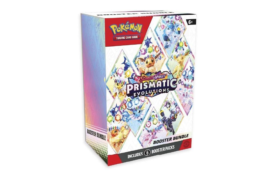 Pokemon TCG SV8.5 - Prismatic Evolutions Booster Bundle (6 Packs)