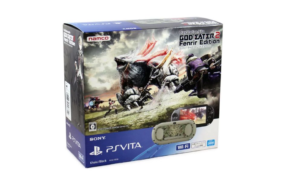 PS Vita PlayStation Vita New Slim Model - PCH-2000 [God Eater 2 Fenrir Edition]