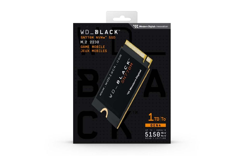 WD_BLACK 1TB SN770M M.2 2230 NVMe SSD for Handheld Gaming Devices