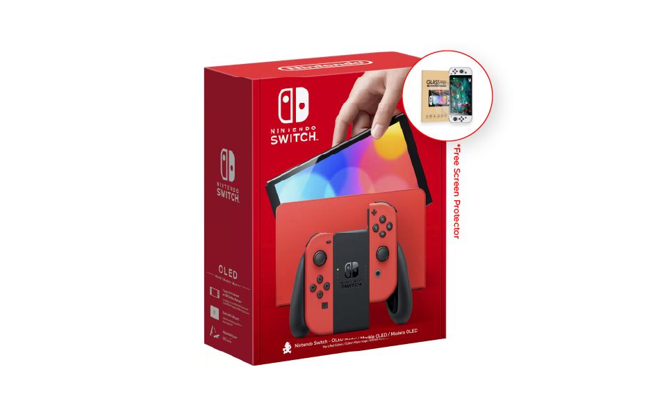 Nintendo Switch OLED Model - Mario Red Edition
