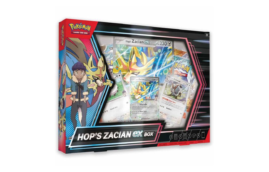 Pokémon TCG SV09 - Journey Together Hop's Zacian ex box