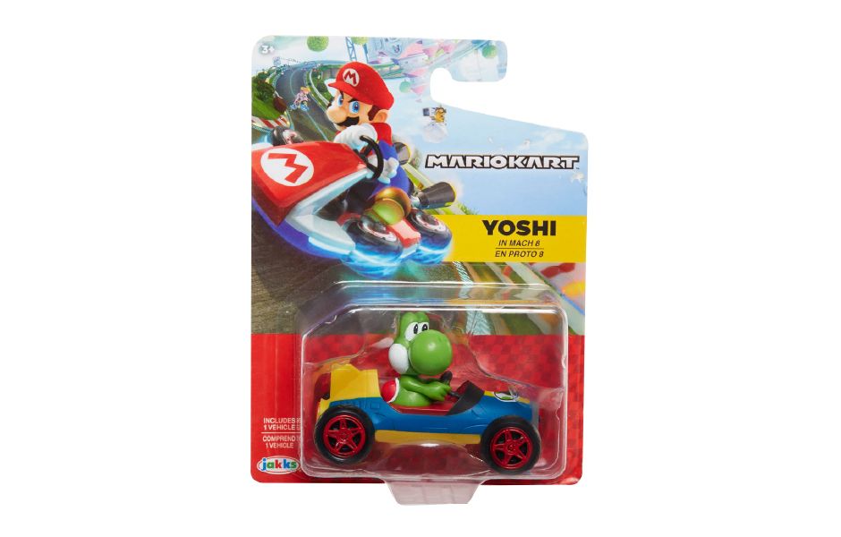 JAKKS Nintendo Super Mario Kart Racers Wave 5 Asst - Yoshi