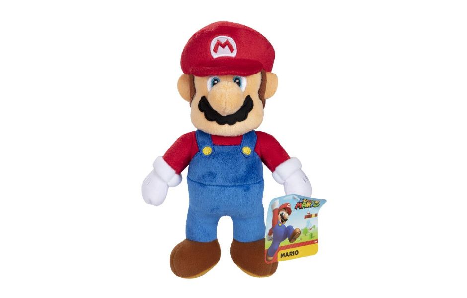 JAKKS Nintendo Super Mario Plush Wave 9 Asst - Mario