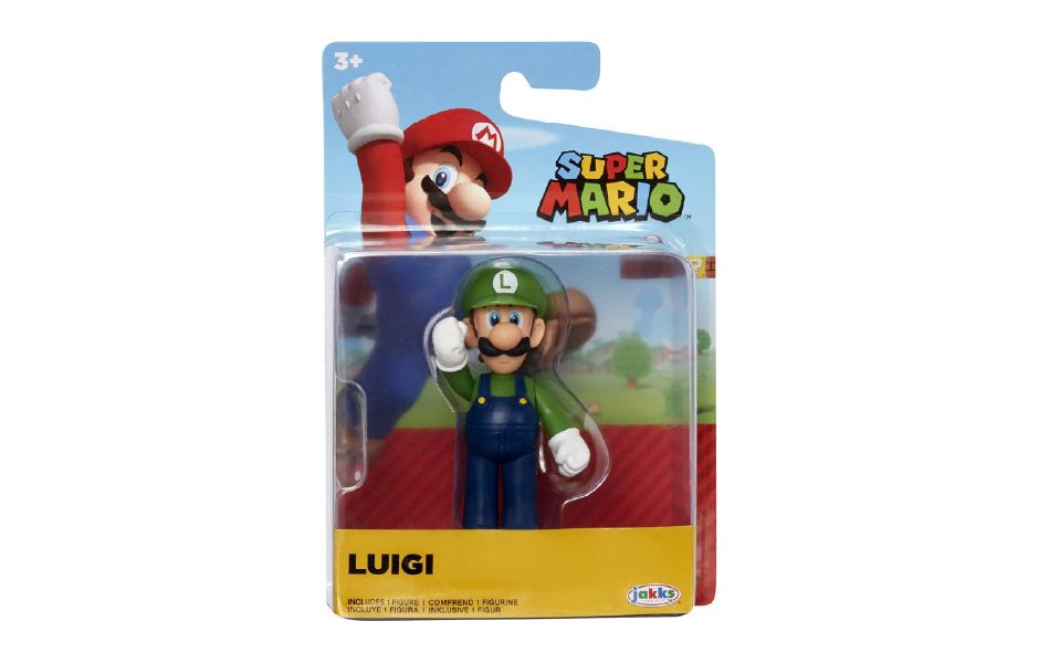  JAKKS Nintendo 2.5" Standing Luigi