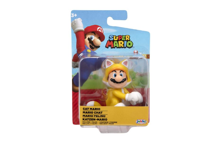 JAKKS Nintendo 2.5" Cat Mario