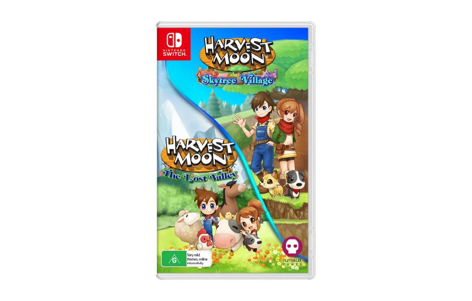 Harvest Moon The Lost Valley and Skytree Village (2 games in 1 cartridge) ASI