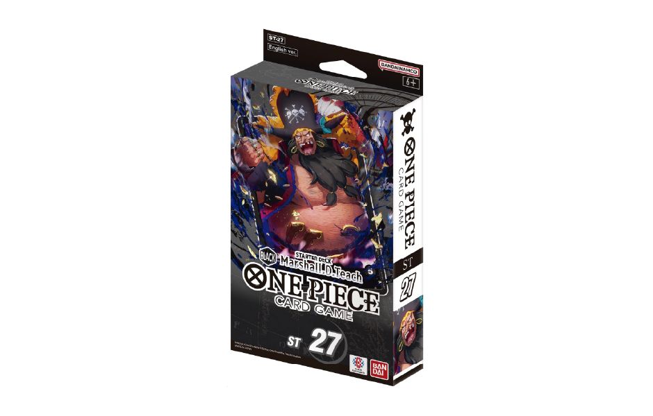 One Piece Card Game Starter Deck ST-27 Black Marshall D. Teach (ENG)