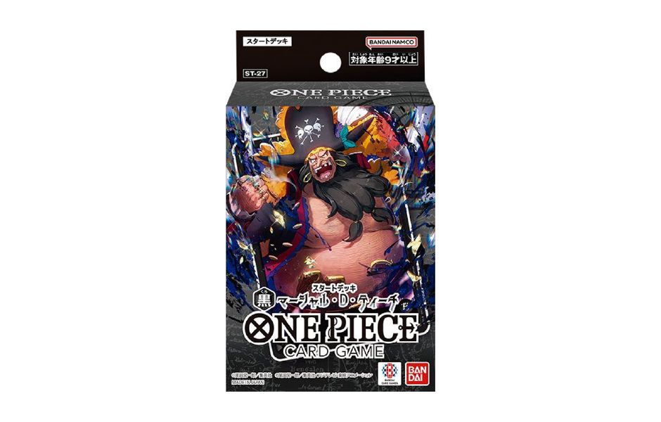 One Piece Card Game Starter Deck ST-27 Black Marshall D. Teach (JPN)