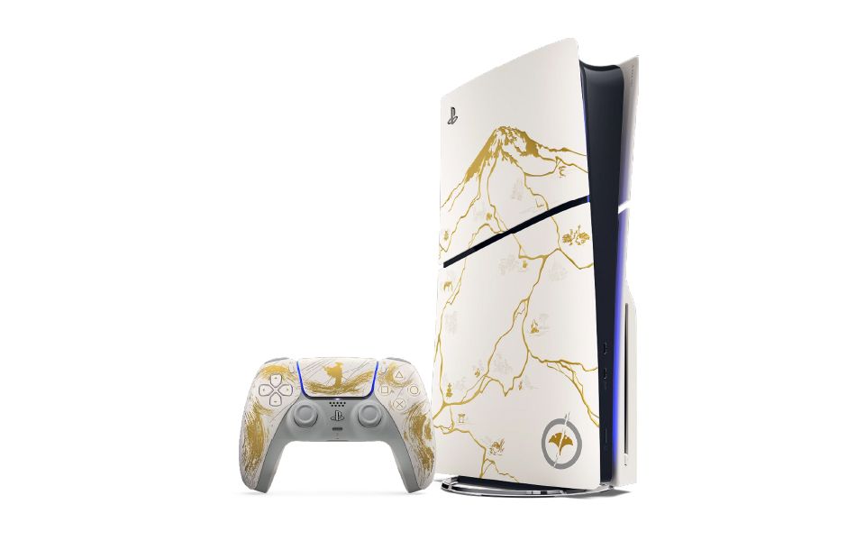 PS5 Console - Ghost of Yōtei Gold Limited Edition Bundle