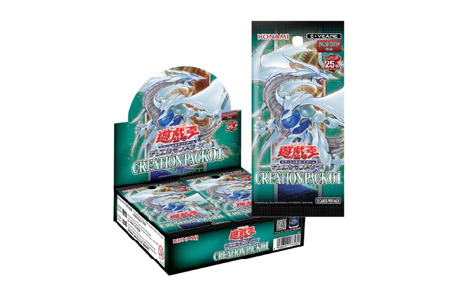 Yu-Gi-Oh! Creation Pack 01 (CR01) - Booster Box [CG1907-AE] (English)