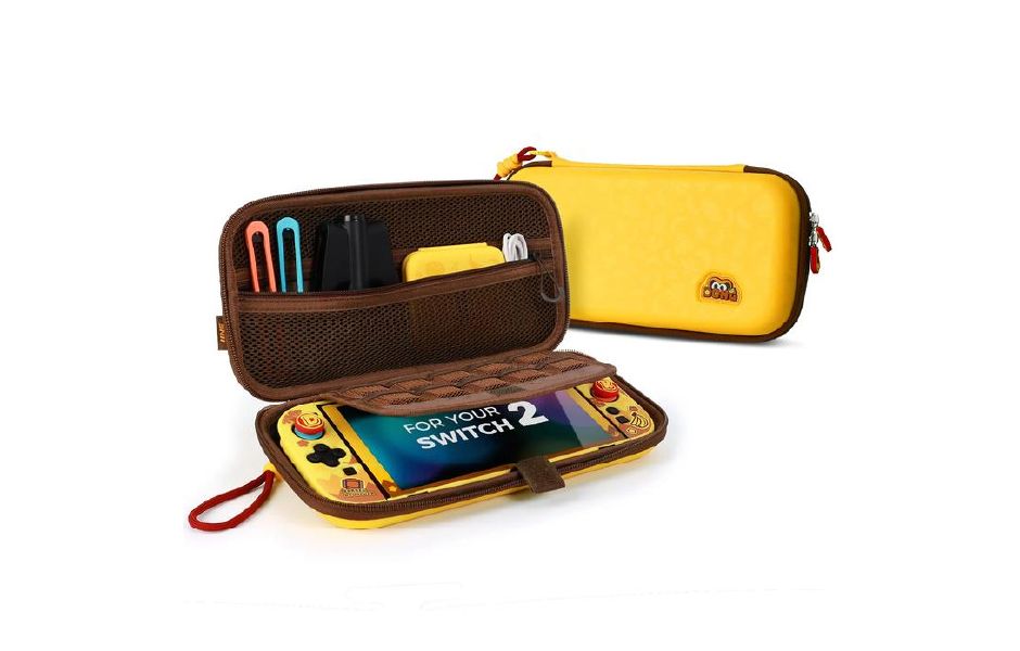IINE Storage bag travel Case Pouch carry case for Nintendo Switch 2 Donkey Kong Bananza Edition [L1179]