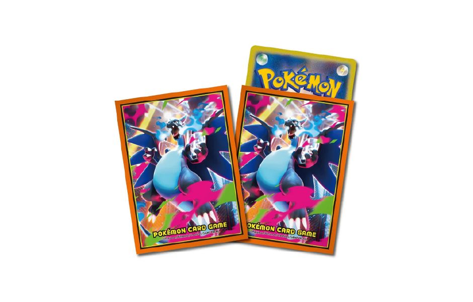 Pokemon TCG Deck Shield Sleeves Mega Charizard X 