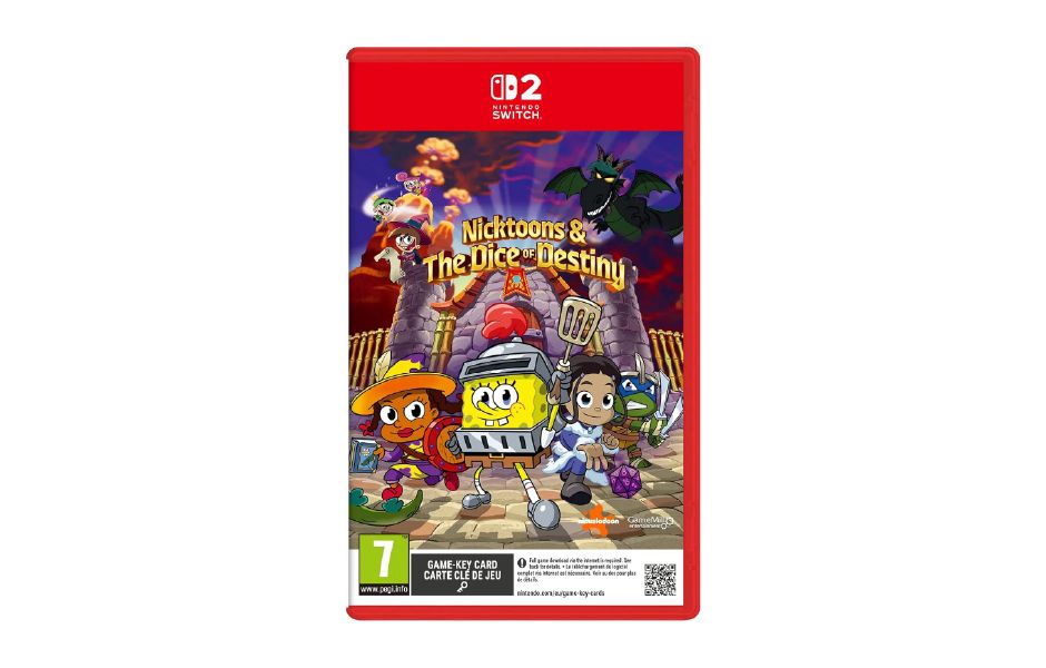 Nicktoons & The Dice of Destiny (Game Key Card) EUR