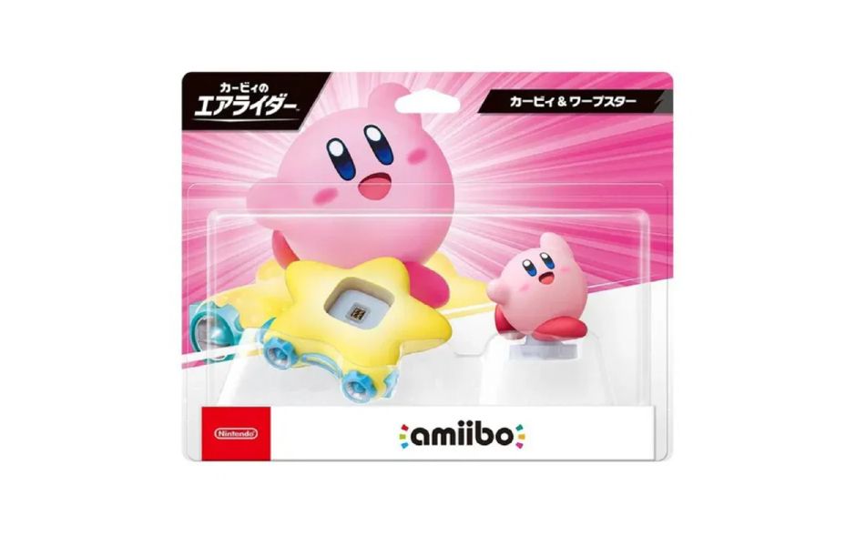 Amiibo Kirby Air Riders Series - Kirby & Warp Star