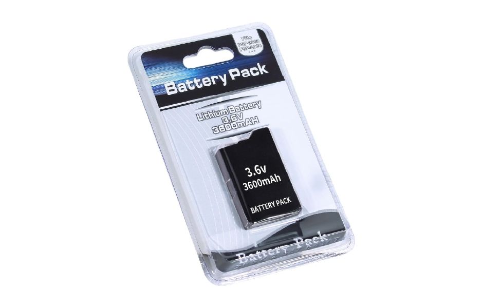 3600mAh Battery for Sony PSP 2000/3000 3.6V Lithium Ion (Aftermarket)