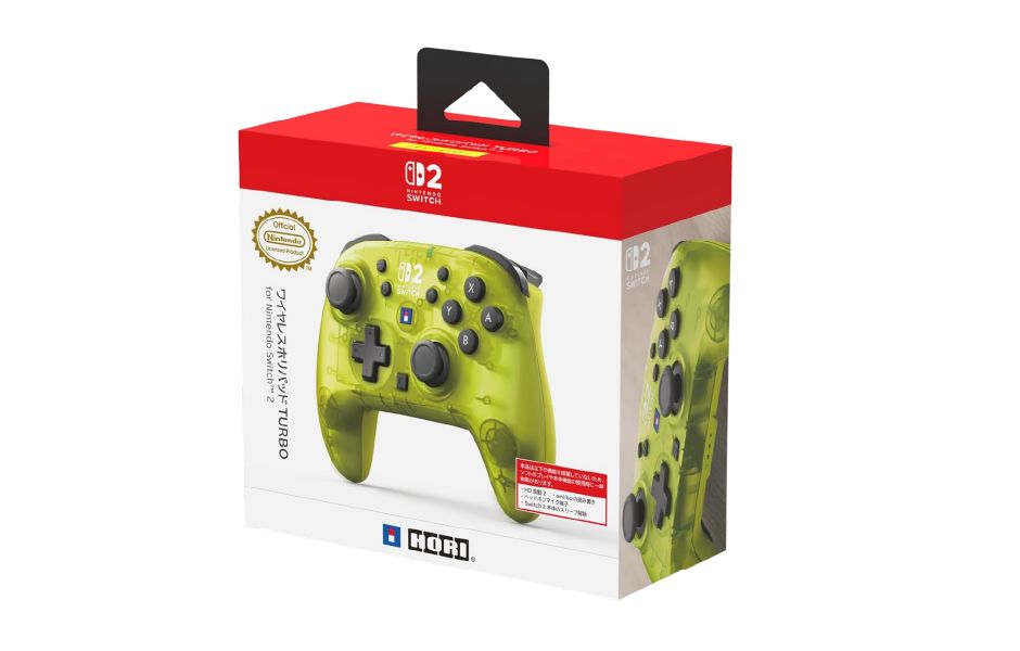 HORI Wireless Horipad TURBO - Shine Yellow
