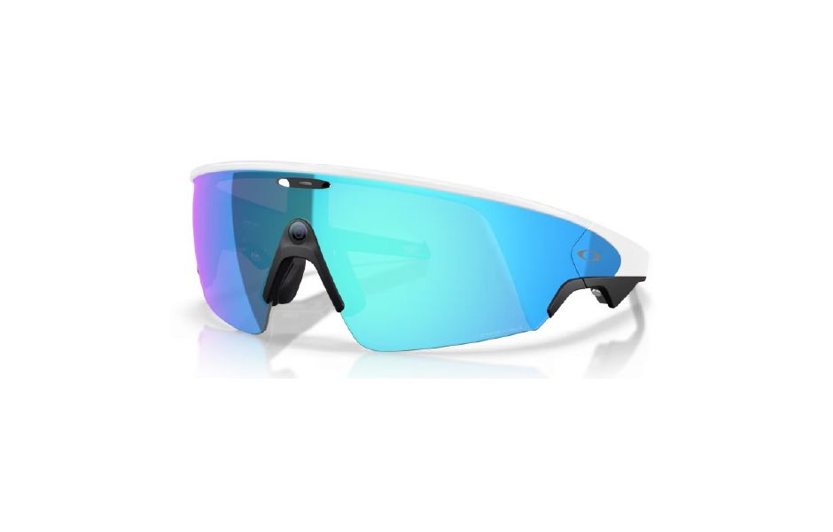 Oakley META Vanguard Glasses OW8001-0652 White/Prizm Sapphire