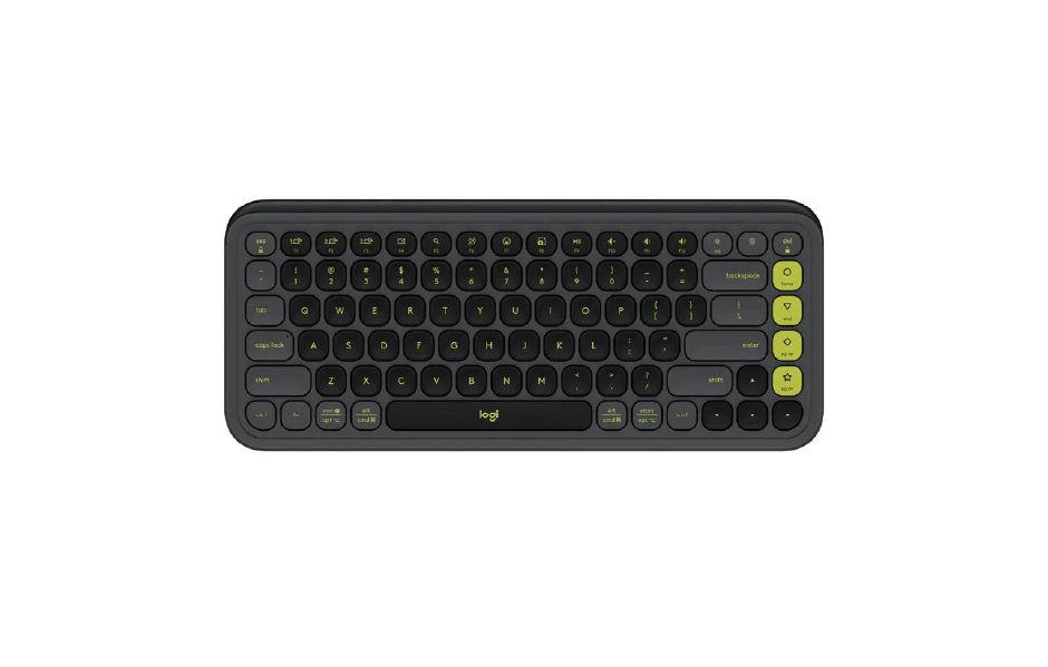 Logitech POP Icon Keys Wireless Bluetooth Keyboard - Graphite