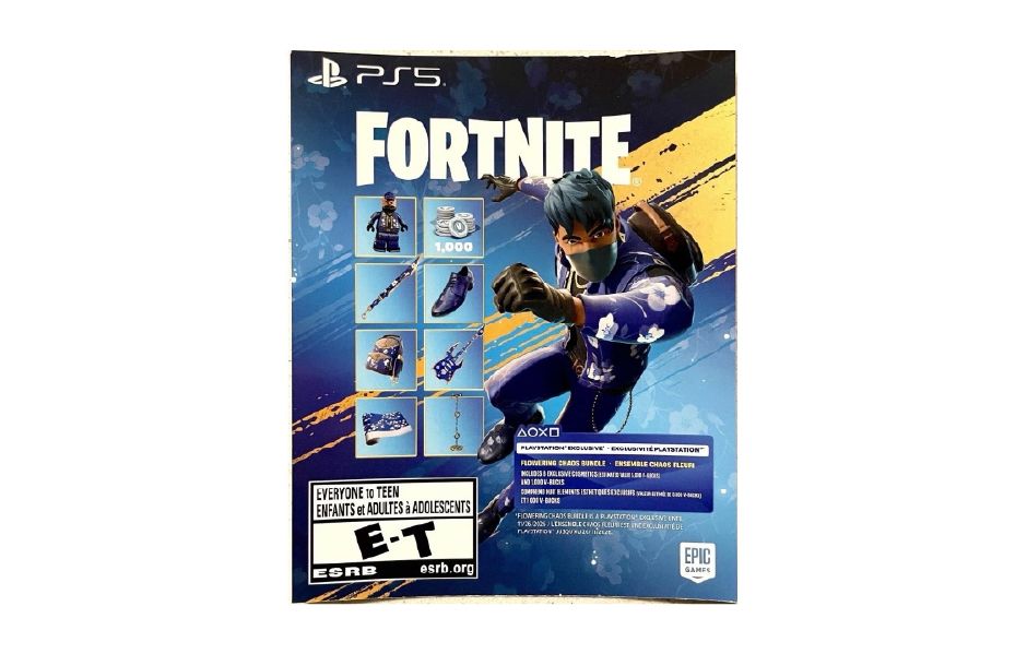 Fortnite Flowering Chaos Bundle PS5 - Code [USA Region]