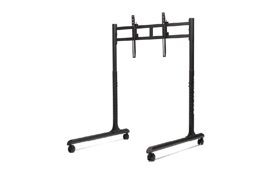 NLR Round Tube Freestanding Single Monitor Stand