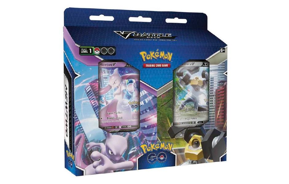 Pokemon Go V Battle Deck Mewtwo Vs Melmetal