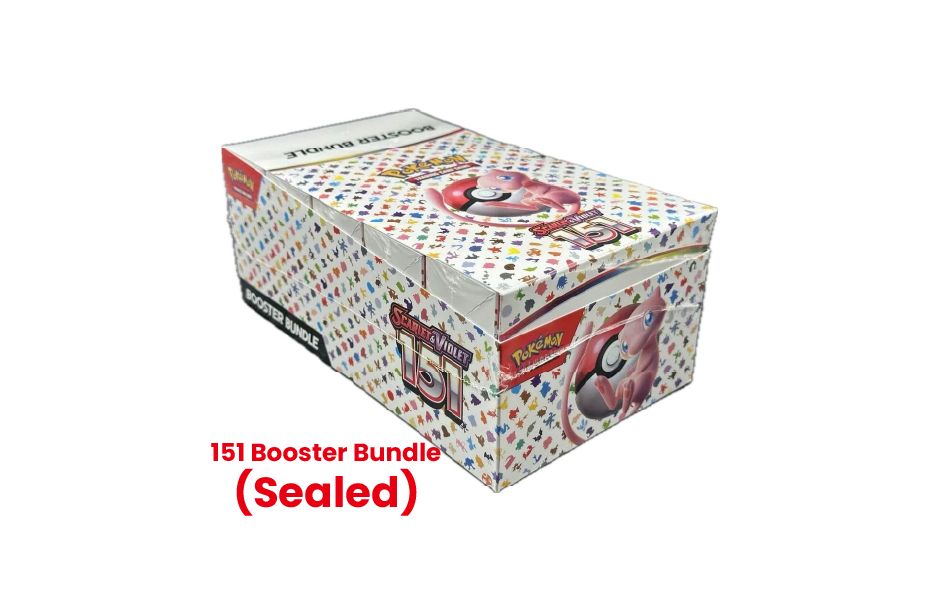 Pokemon 151 Booster Bundle Sealed Display of 10 Boxes