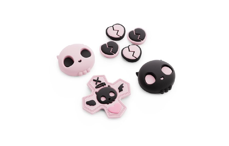GeekShare NS2​​​​​​​​​​​​ Sweetheart Skull Button Caps Set