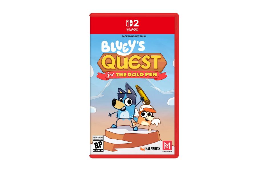 Bluey's Quest For The Gold Pen