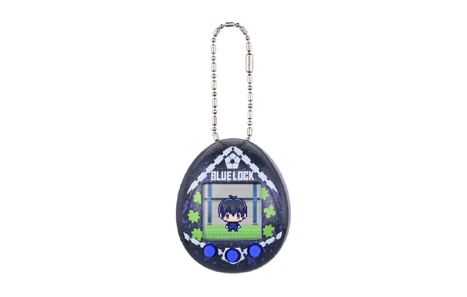 TOY Tamagotchi Nano Colorful Blue locktchi (Black Version) - JPN