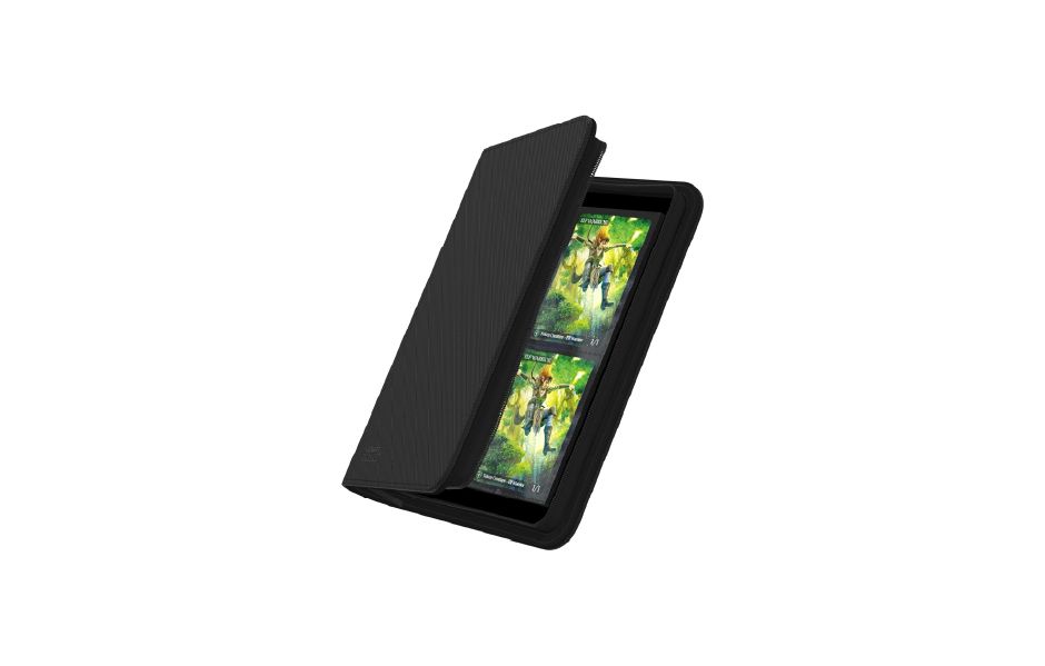 Ultimate Guard Zipfolio 160 – 8 Pocket Xenoskin - Black