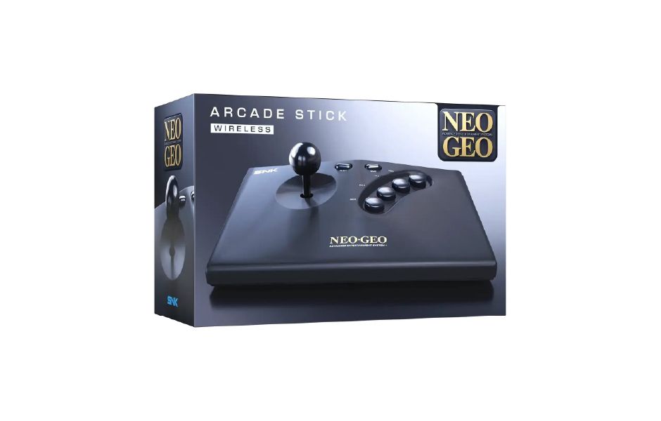NEOGEO AES+ Arcade Stick (Black) - HKG